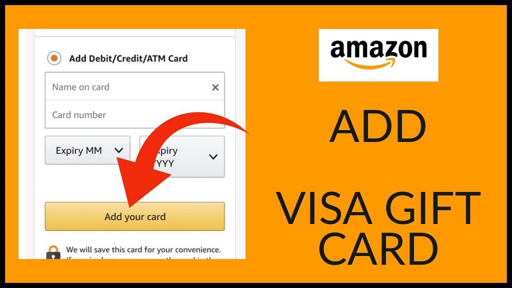 Does Amazon take Visa gift cards