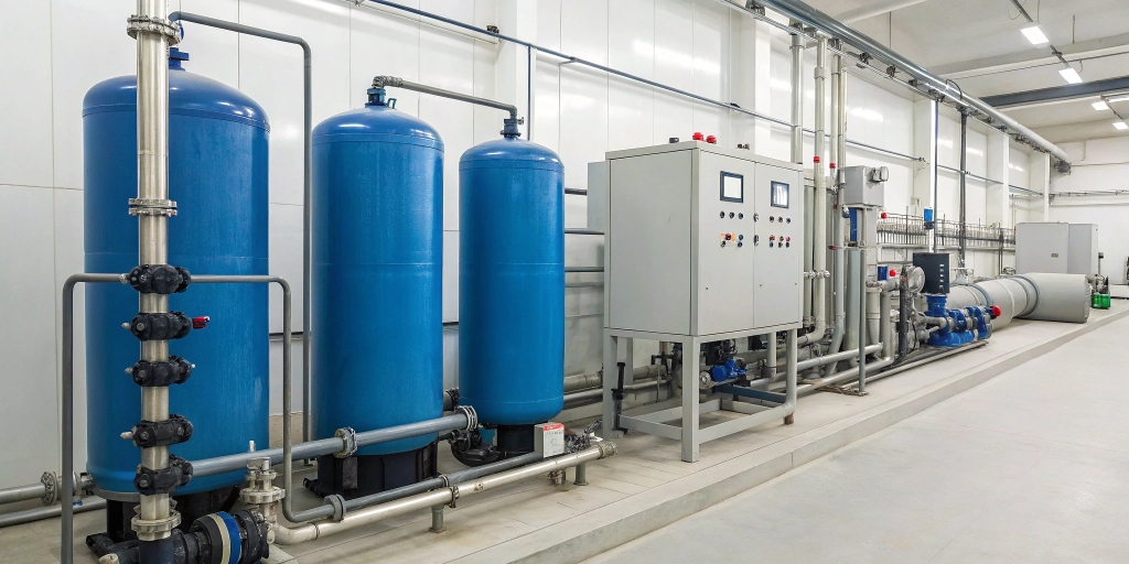 Diagram illustrating how partnering with a PLC programming company can resolve common water treatment issues.