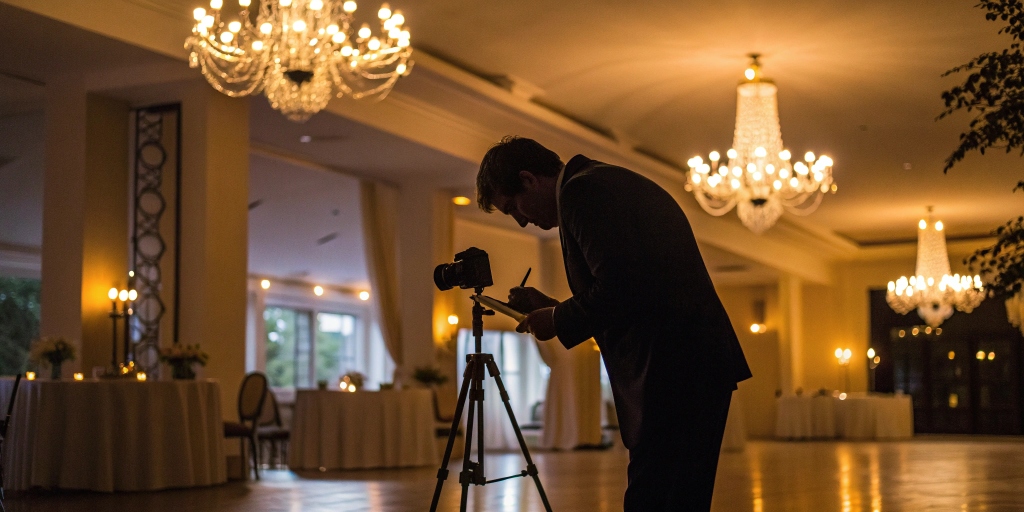 Why photographers review venue lighting early to master difficult shadows, avoid equipment surprises, and capture every detail.